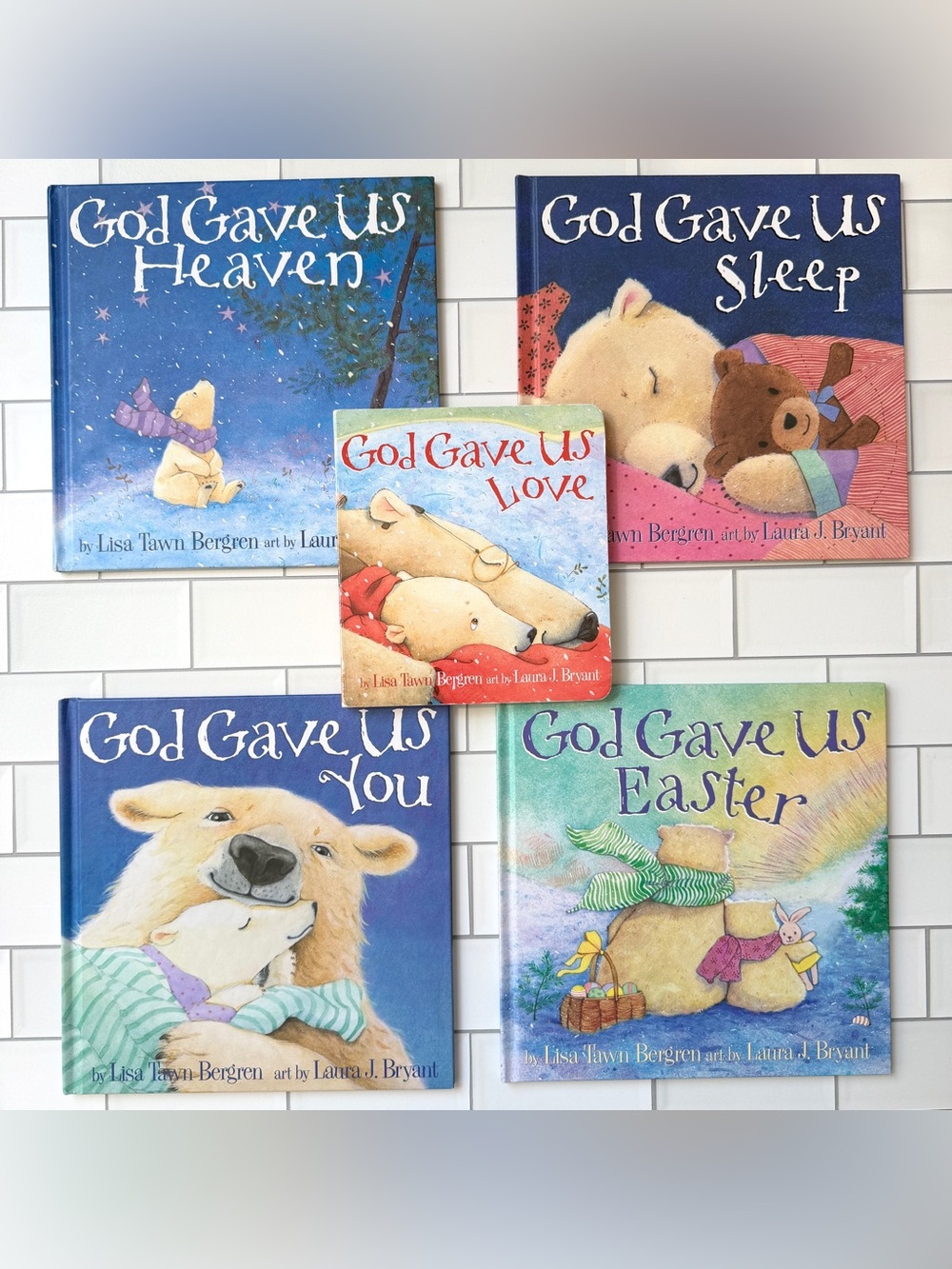 💒 God Gave Us Series … Heaven Sleep You Easter Love 4 Hardcover + 1 Board Book